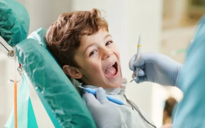 kid at the Pediatric dentistry in Eagle Crest St. Pete